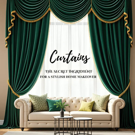 Curtains: The Secret Ingredient for a Stylish Home Makeover