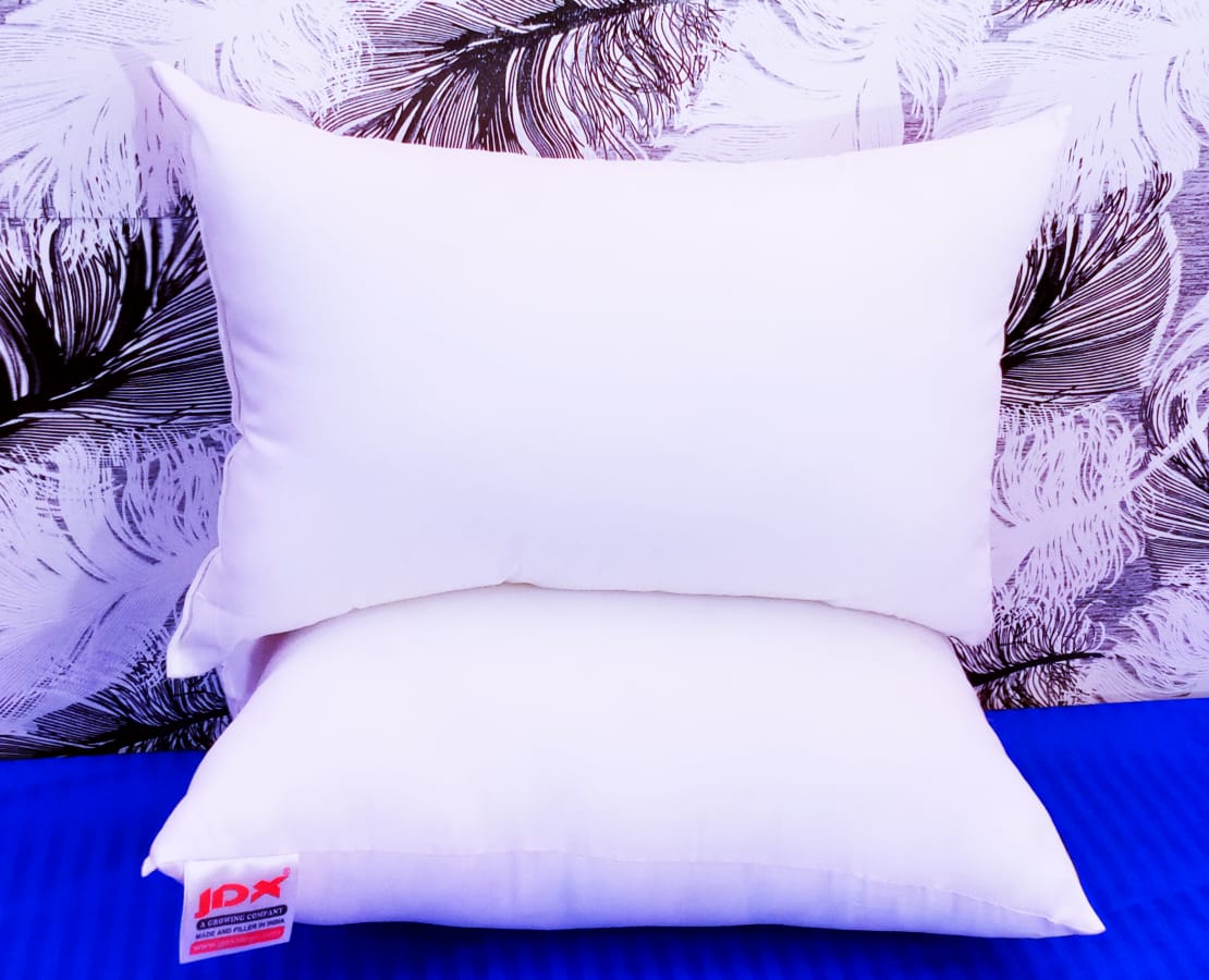 JDX Microfiber Great for Side and Back Support Sleeping Pillow Set - Pack of 2