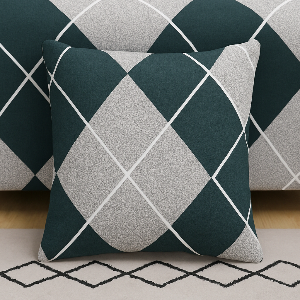 Checkerplaid Blue - Dustproof & Waterproof Covers