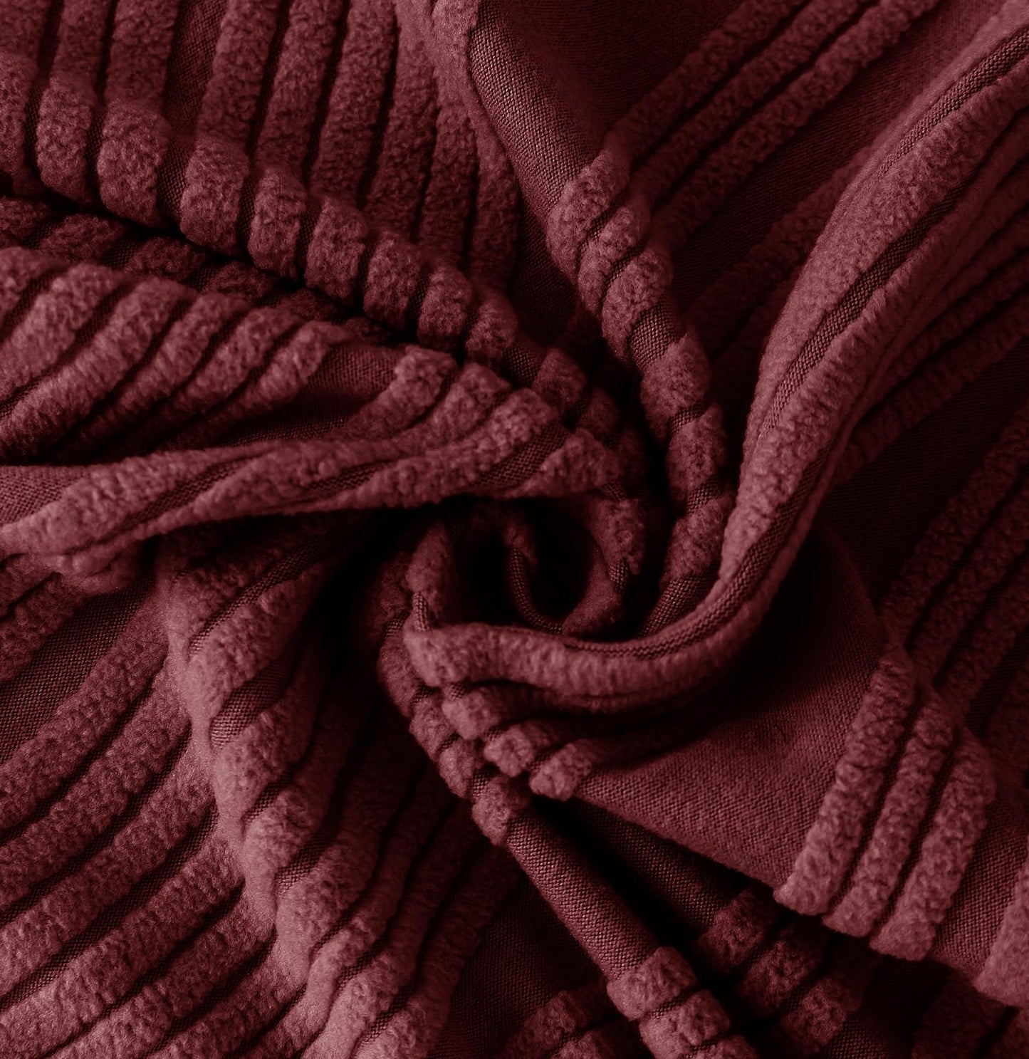 MAROON JAPANESE JACQUARD - Luxury Quality Strechable & Waterproof Dust-proof Sofa Cover