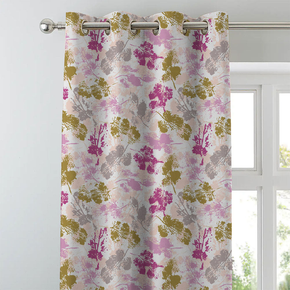 Elegant Abstract Room Darkening Curtain Set of 2 - DS271A