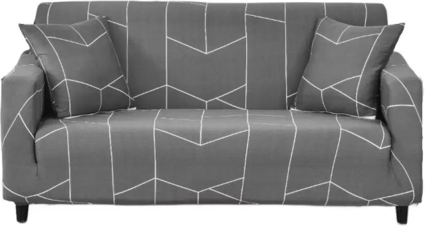 Buy washable sofa covers online in Dombivli & across India – available for 3-seater, 5-seater & L-shape sofas in multiple colors like grey, blue, beige, brown & floral prints – Super Furnishing