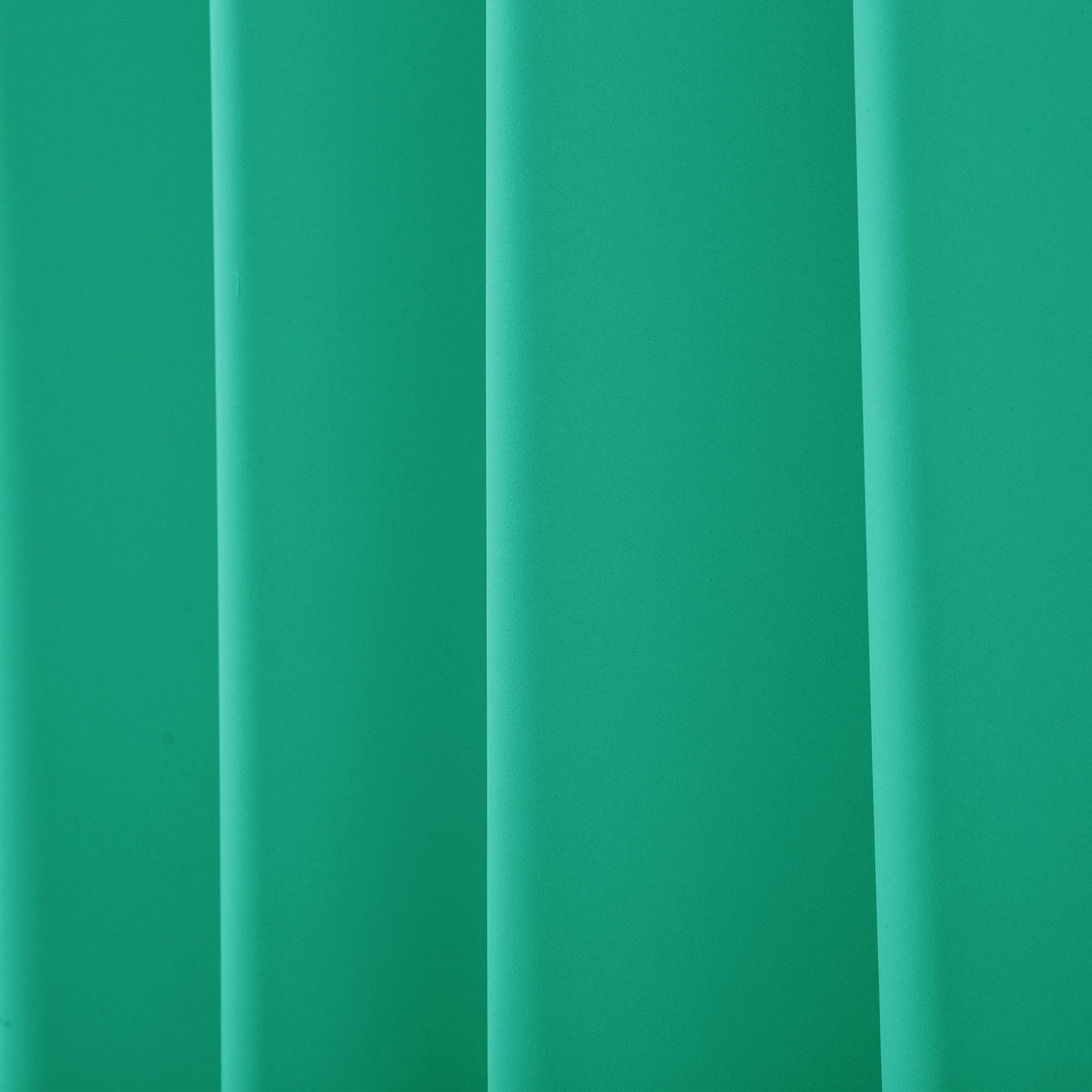 2 Pcs Silver-Blue Blackout Gold Faux Silk Room Darkening Door Curtains, 7 Ft