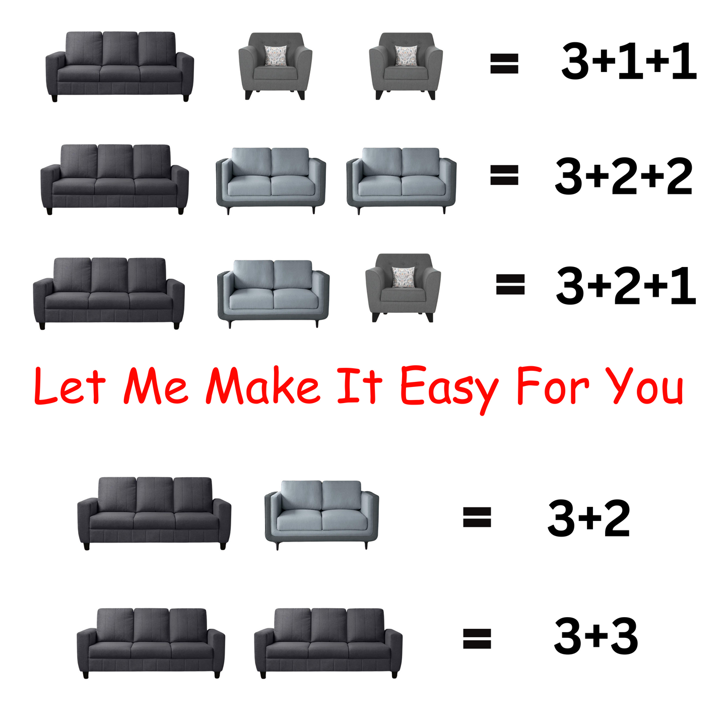 Buy washable sofa covers online in Dombivli & across India – available for 3-seater, 5-seater & L-shape sofas in multiple colors like grey, blue, beige, brown & floral prints – Super Furnishing