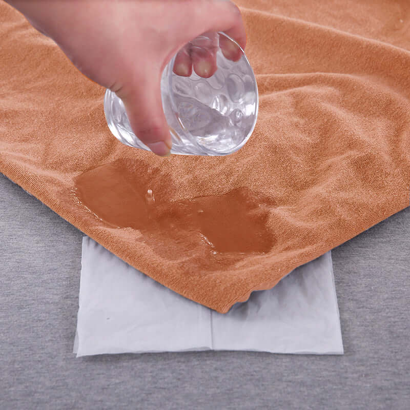 Waterproof Mattress Protector with 360 Degree Elastic Strap, Luxury Terry (Golden, Available in 16 Sizes)