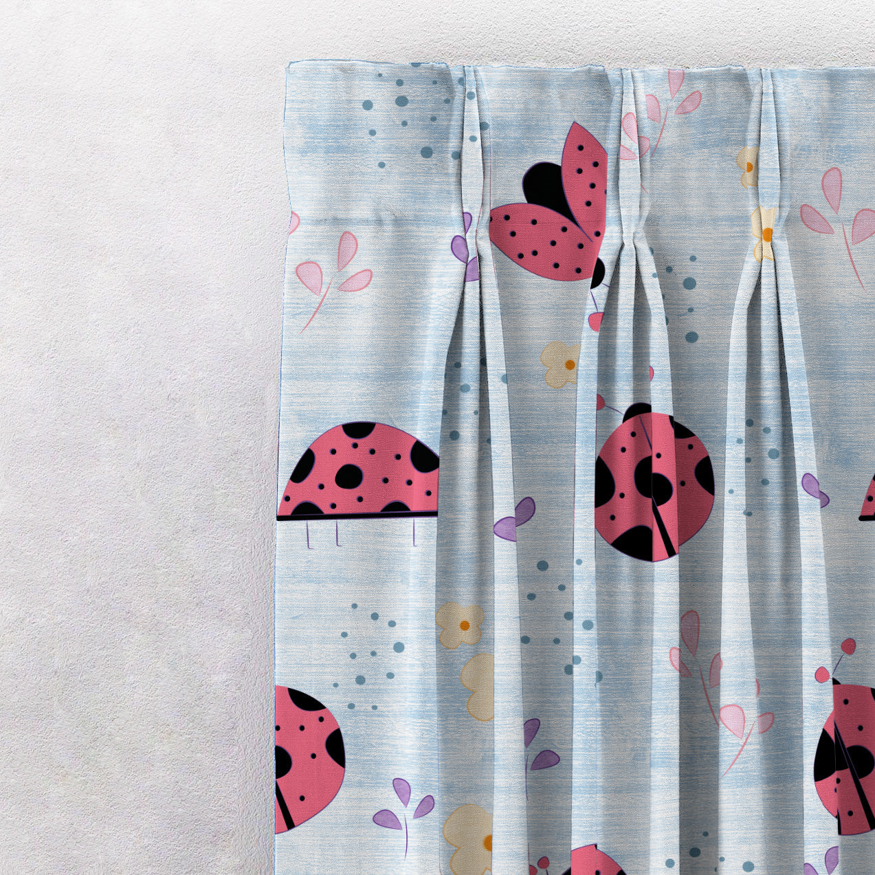 Elegant Kids Print Room Darkening Curtain - Set of 2 - DS511A