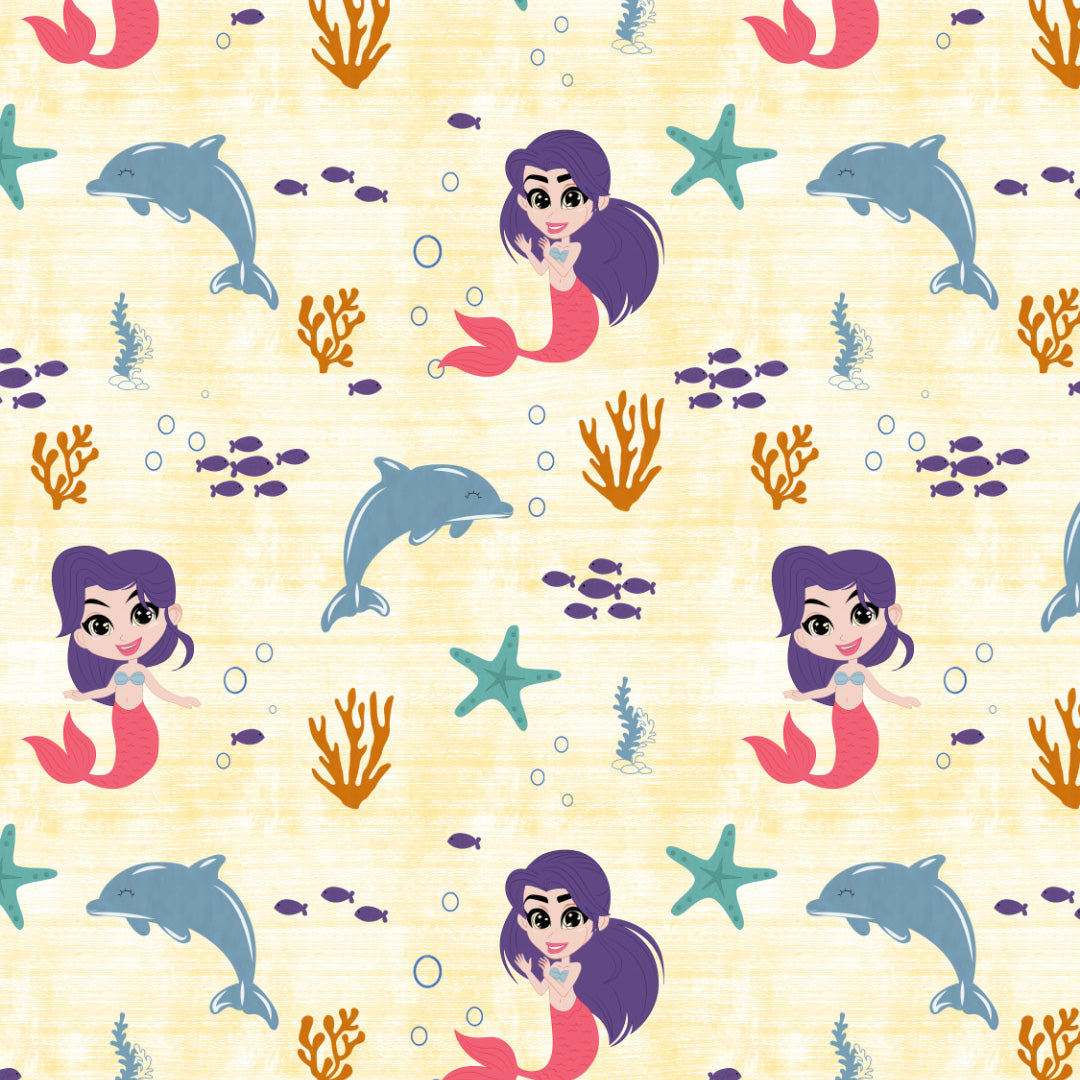 Elegant Kids Print Room Darkening Curtain - Set of 2 - DS514B