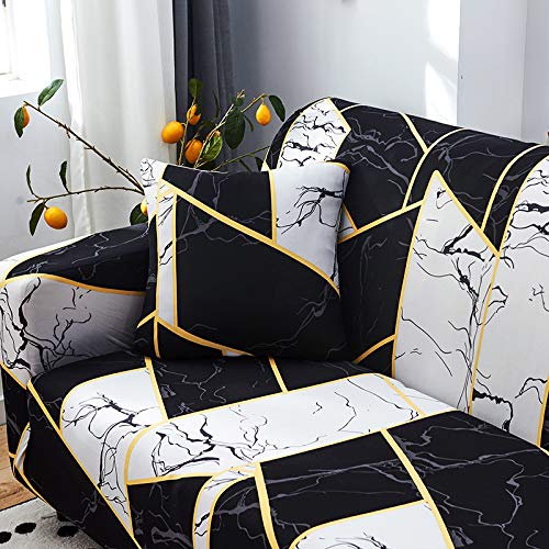 BLACK & WHITE ICE BEST SELLING - Luxury Quality Strechable & Dust-proof Sofa Cover