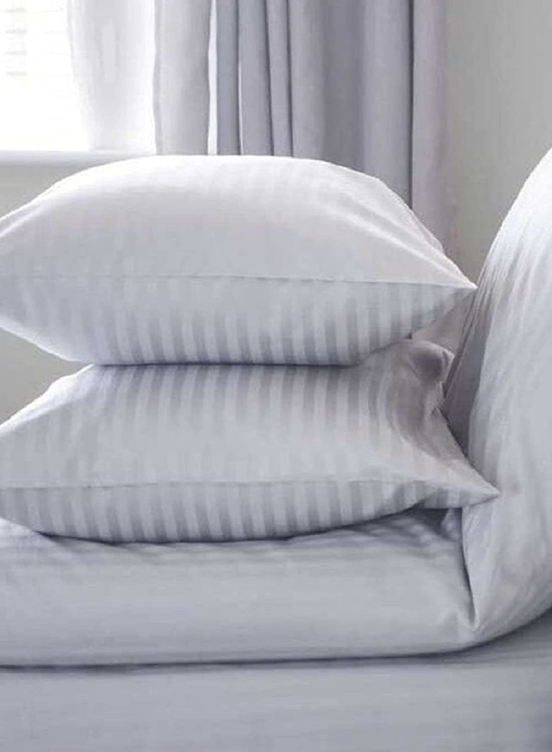 JDX Ultra Soft Quality Pillow for Bed, Soft Pillows for Sleeping, White, Set/Pack of 4 Pillows