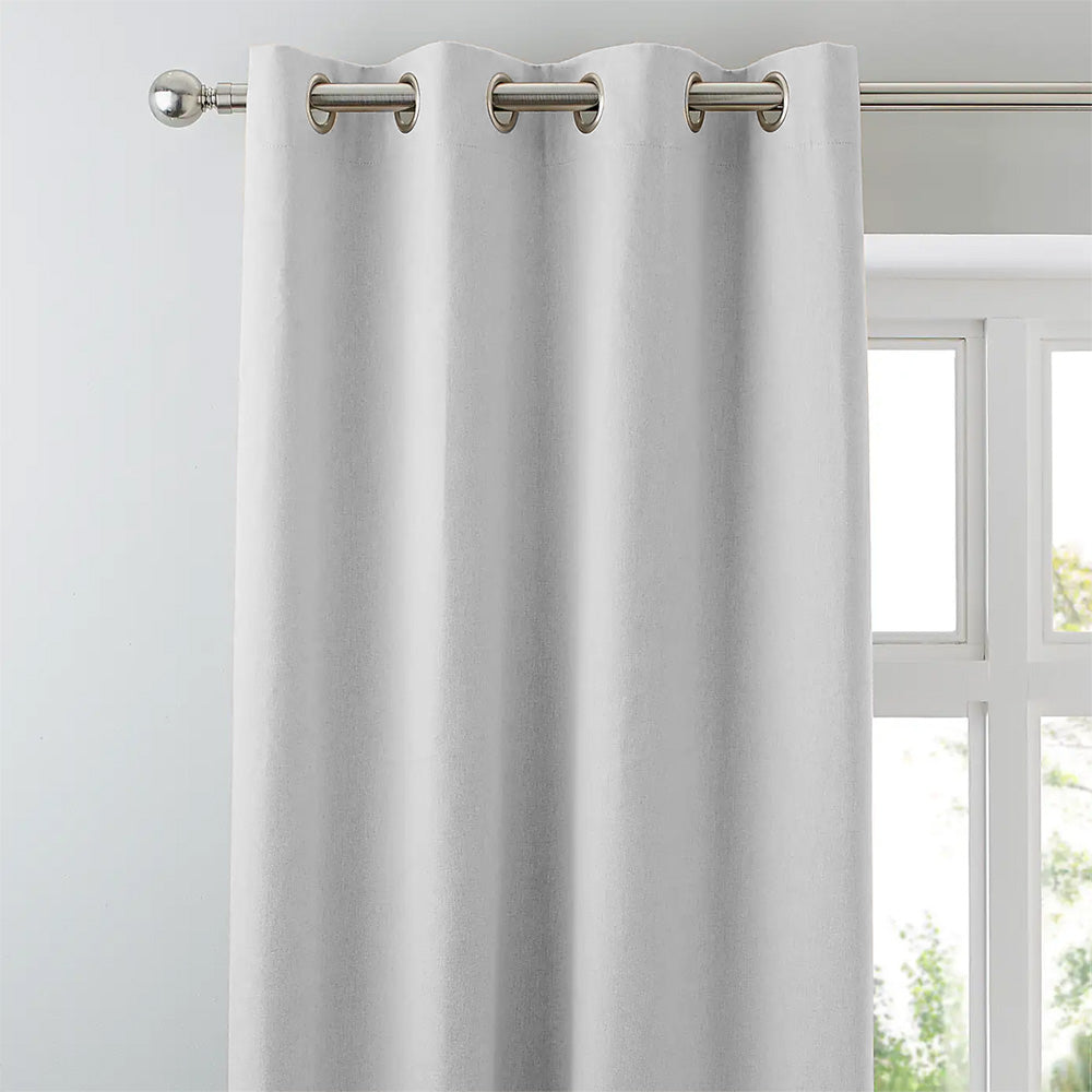 Meadow Melody Floral Lavendar Matte Finish Room Darkening Curtains Set Of 2 - (DS552)