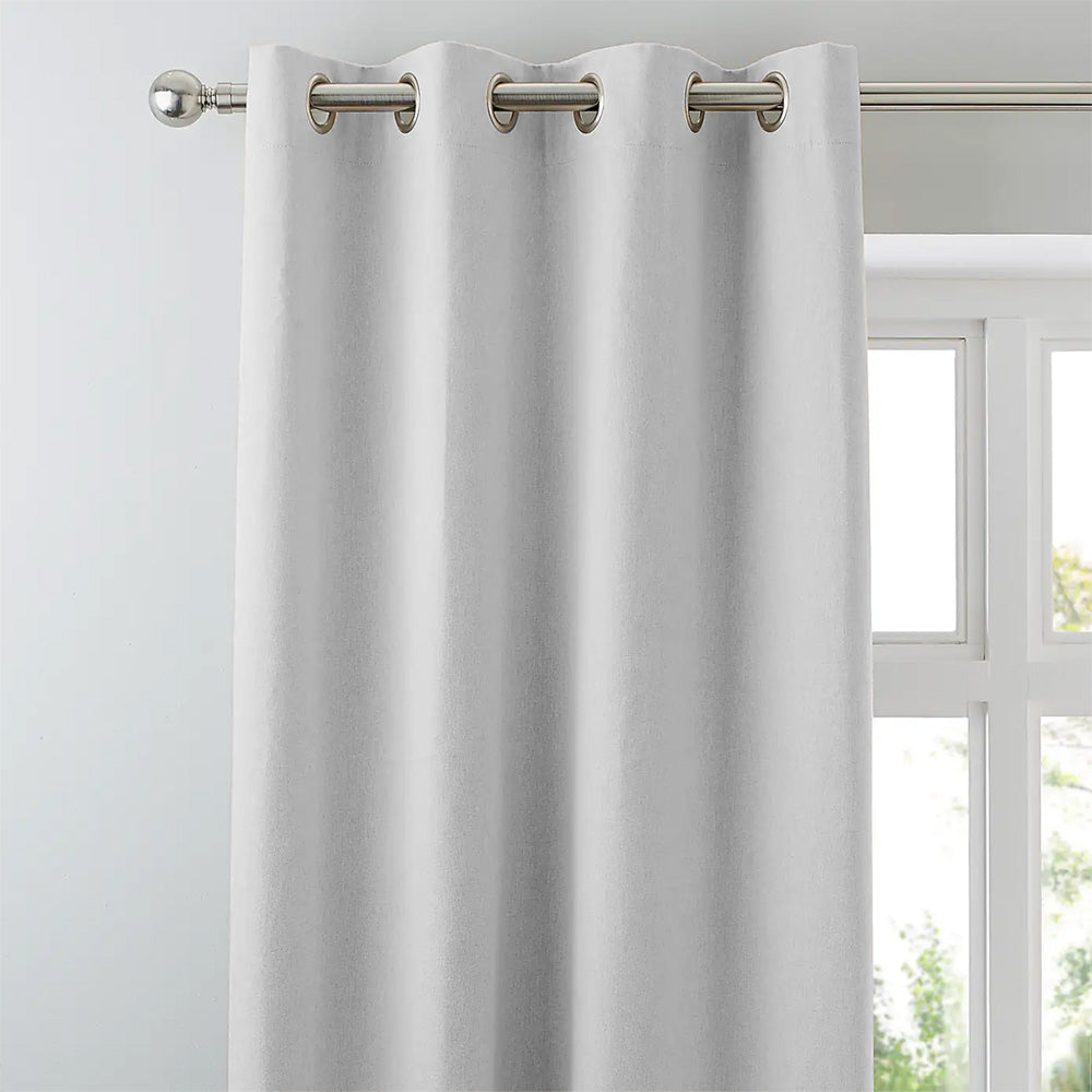 Cotton Blossom Floral Matte Finish Curtain Set Of 2 DS556
