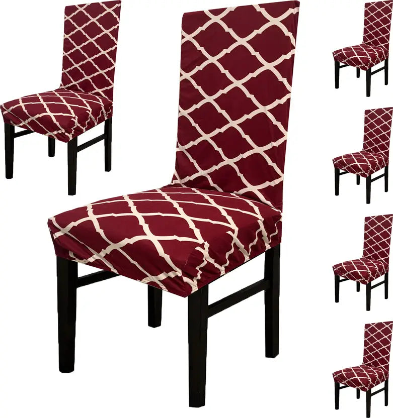Red Diamond - Luxury Quality Strechable & Dust-proof Chair Table Covers
