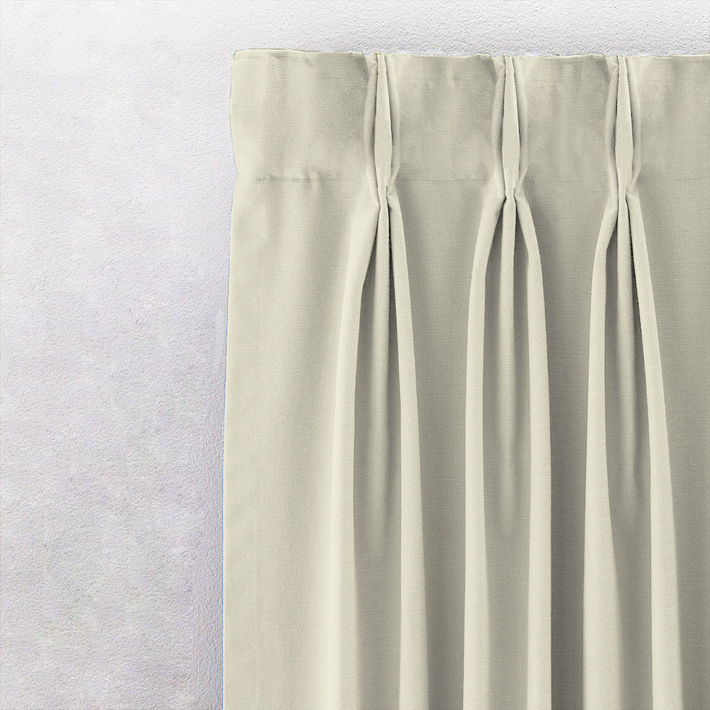 Sunlit Floral Desert Sand Pink Heavy Satin Room Darkening Curtain Set of 2 - DS608