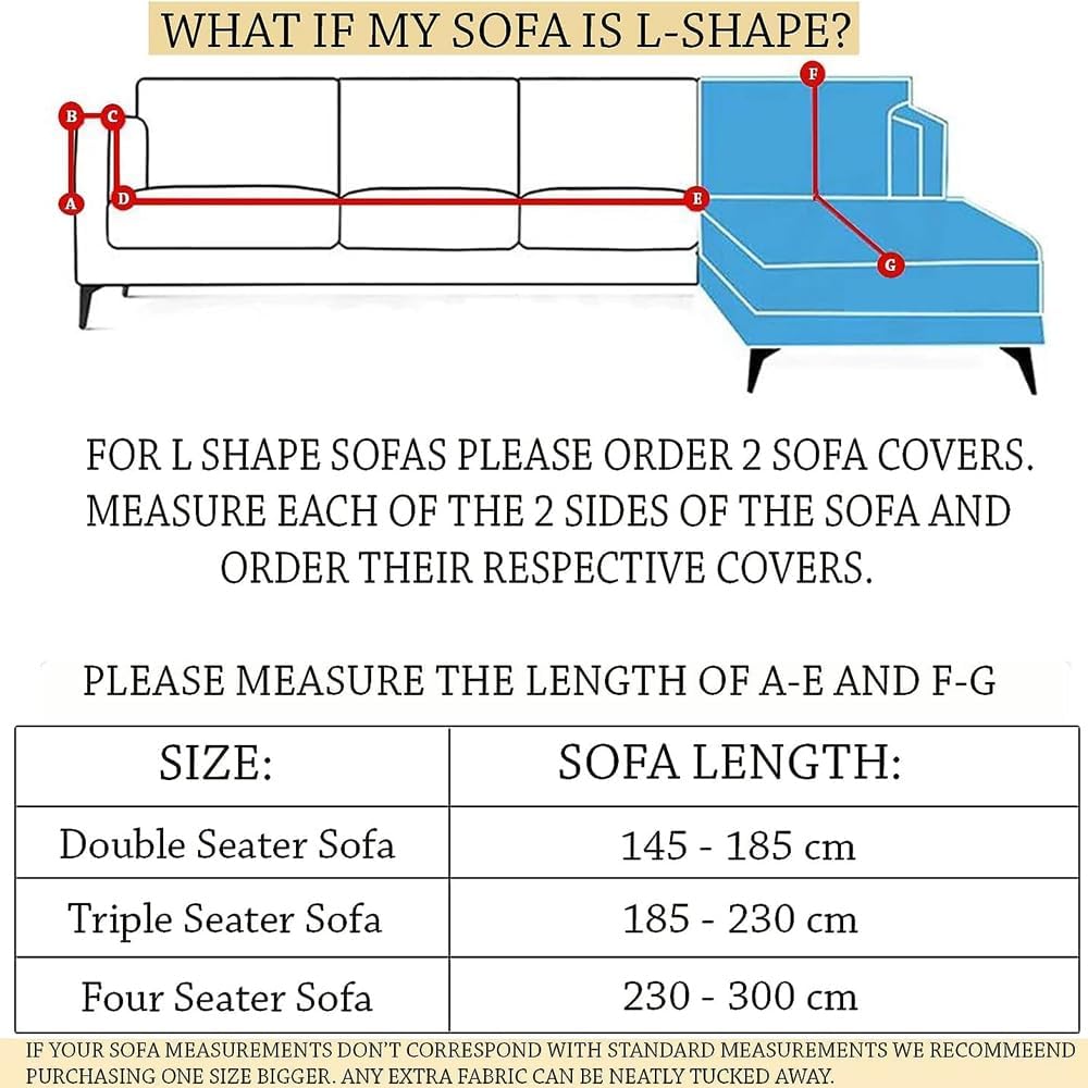 L Shape Sofa Cover- Geometric Brown - Luxury Quality Strechable & Dust-proof Sofa Cover