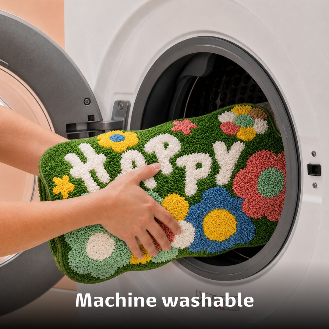 Happy Bathroom Mat