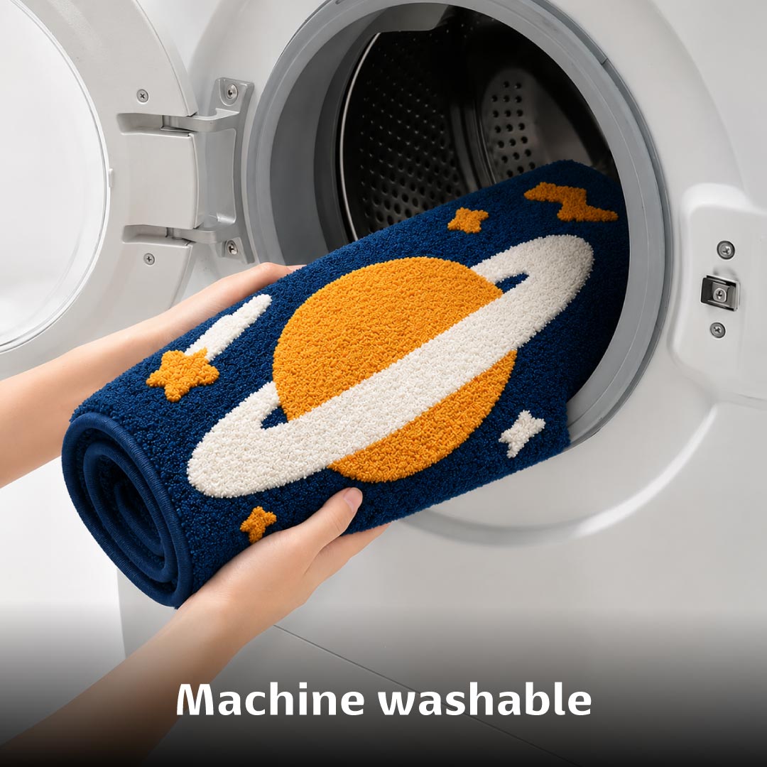 Space Bathroom Mat
