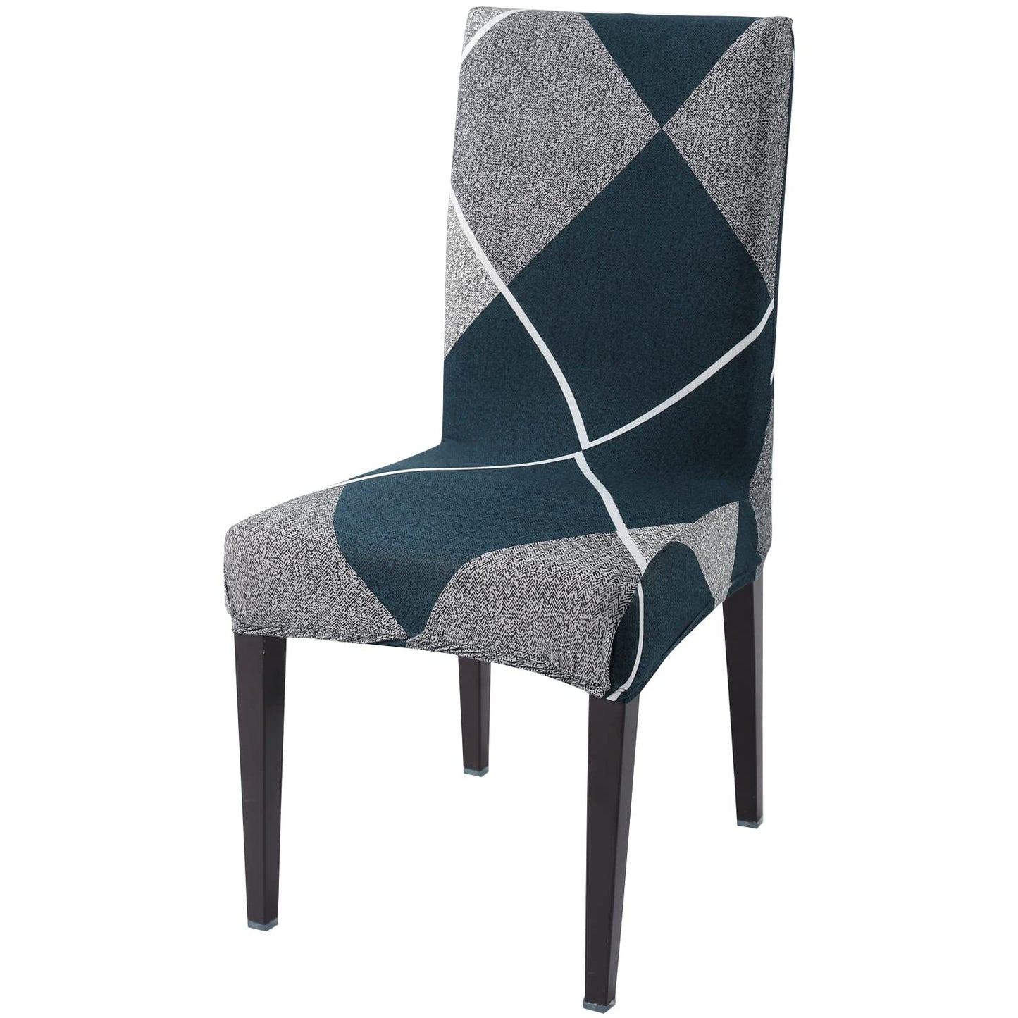 Checkerplaid Blue - Chair Table Covers