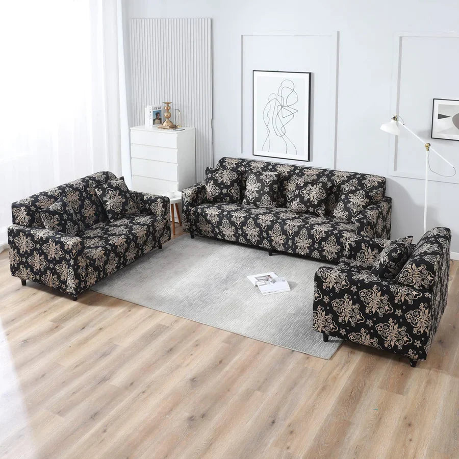 Black Brocade - Dustproof & Waterproof Covers