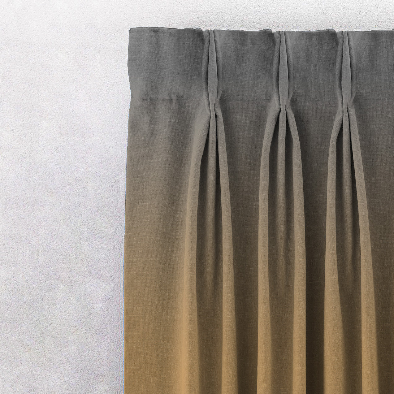 Digital Boho Printed Twill Textured Room Darkening Curtains Set Of 2 - DSBH02