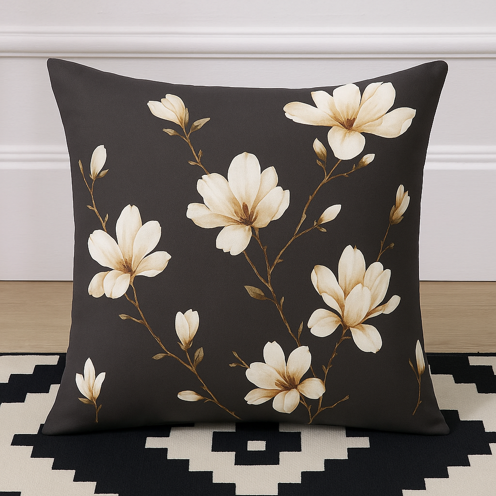 Brown Flooral -Dustproof & Waterproof Covers