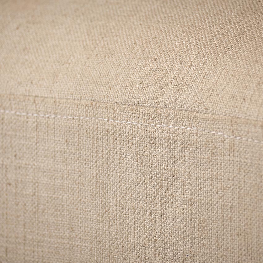 Ethan Solid Wood 2 Seater Sofa with Rattan Cane Work