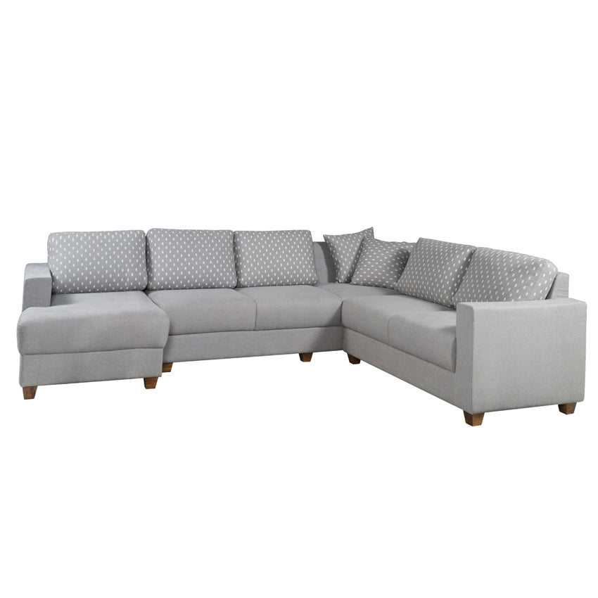 Hadrian Upholstered Sofa With Chaise Sectional