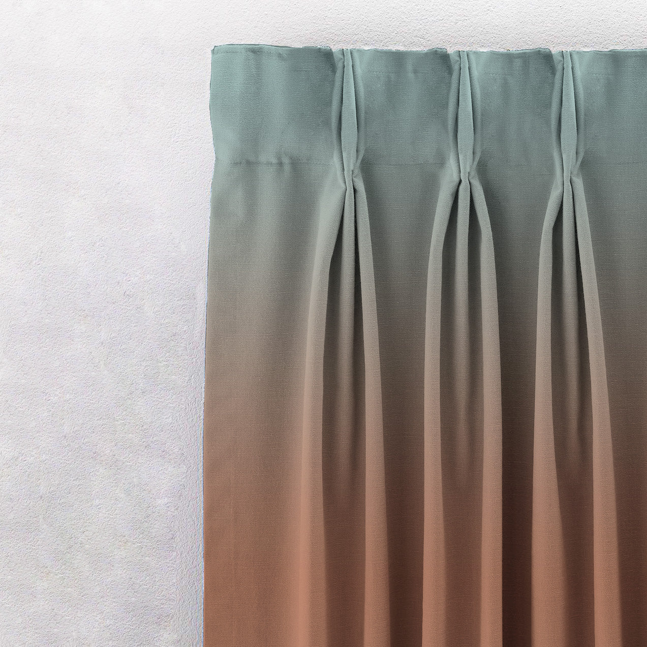 Chromatic Meadows Digital Print Room Darkening & Sheer Combination Curtains Set Of 4 - (271DOMBRE27)