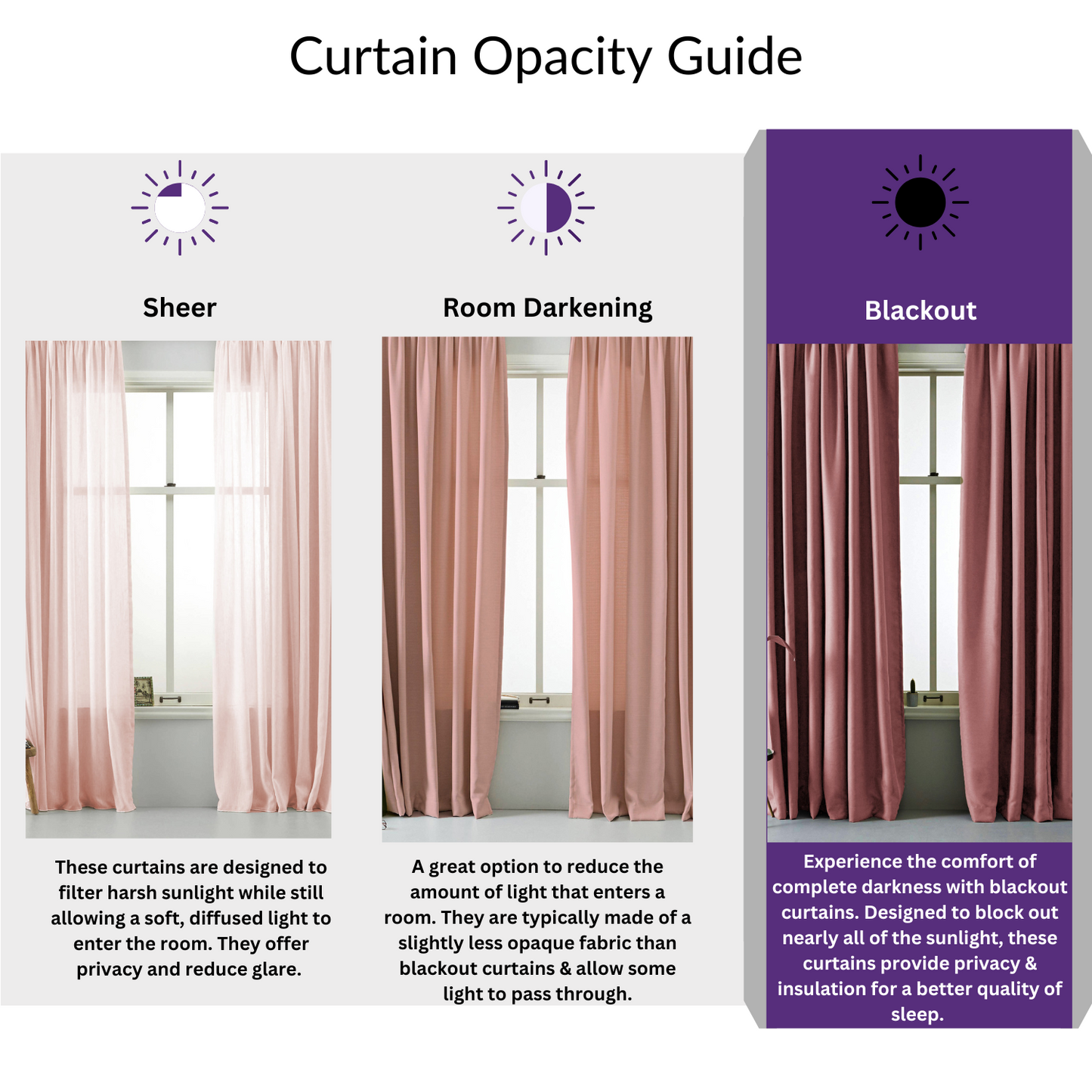 Bold Blossoms Floral Pink Heavy Satin Blackout Curtains Set Of 2 - (DS147A)