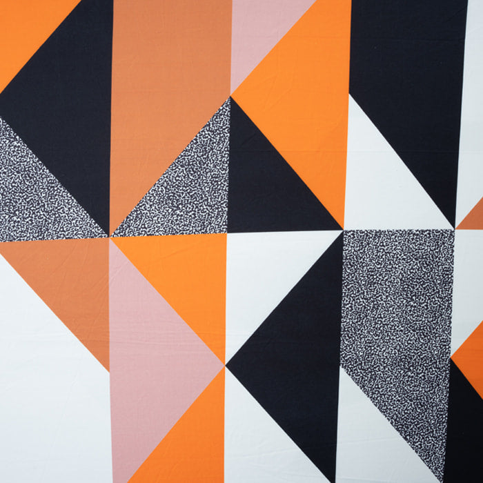 CoverHome - Prism Orange Elastic Chairs Table Covers