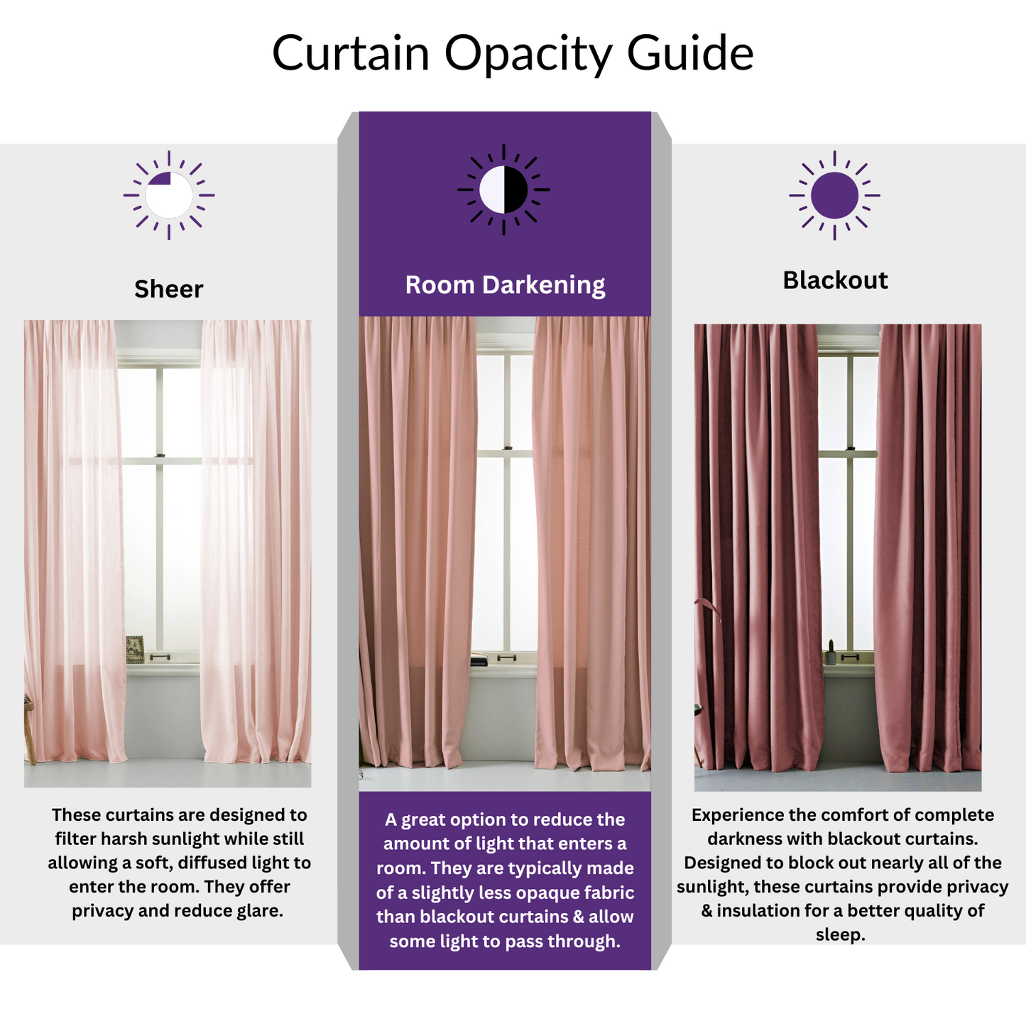 Elegant Ethenic Print Room Darkening Curtain - Set of 2 - DS454C