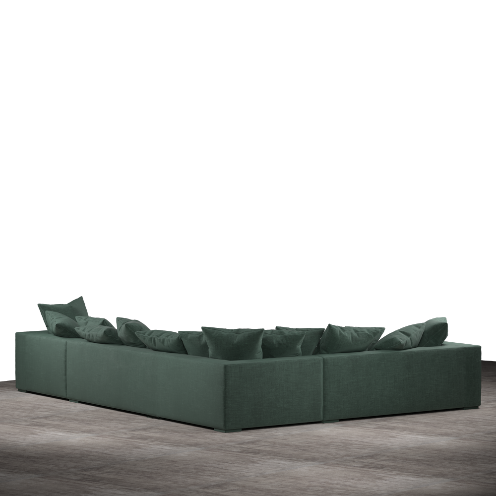 Striado Upholstered Sofa With Chaise Sectional