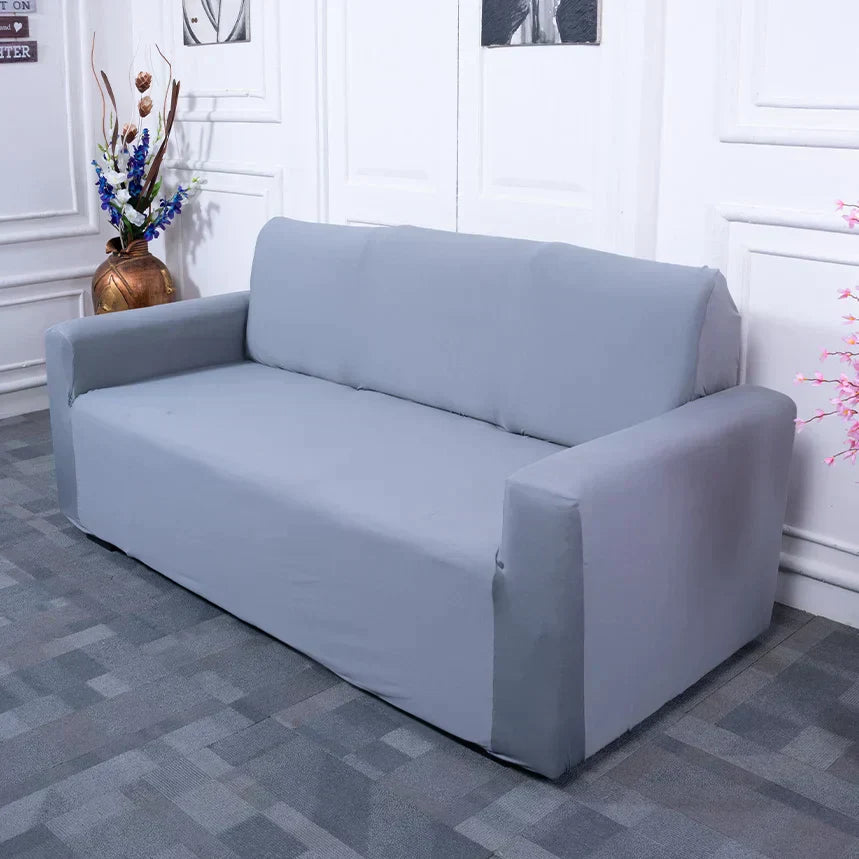 Buy washable sofa covers online in Dombivli & across India – available for 3-seater, 5-seater & L-shape sofas in multiple colors like grey, blue, beige, brown & floral prints – Super Furnishing