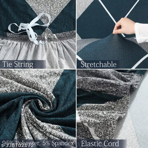 Checkerplaid Blue - Dustproof & Waterproof Covers