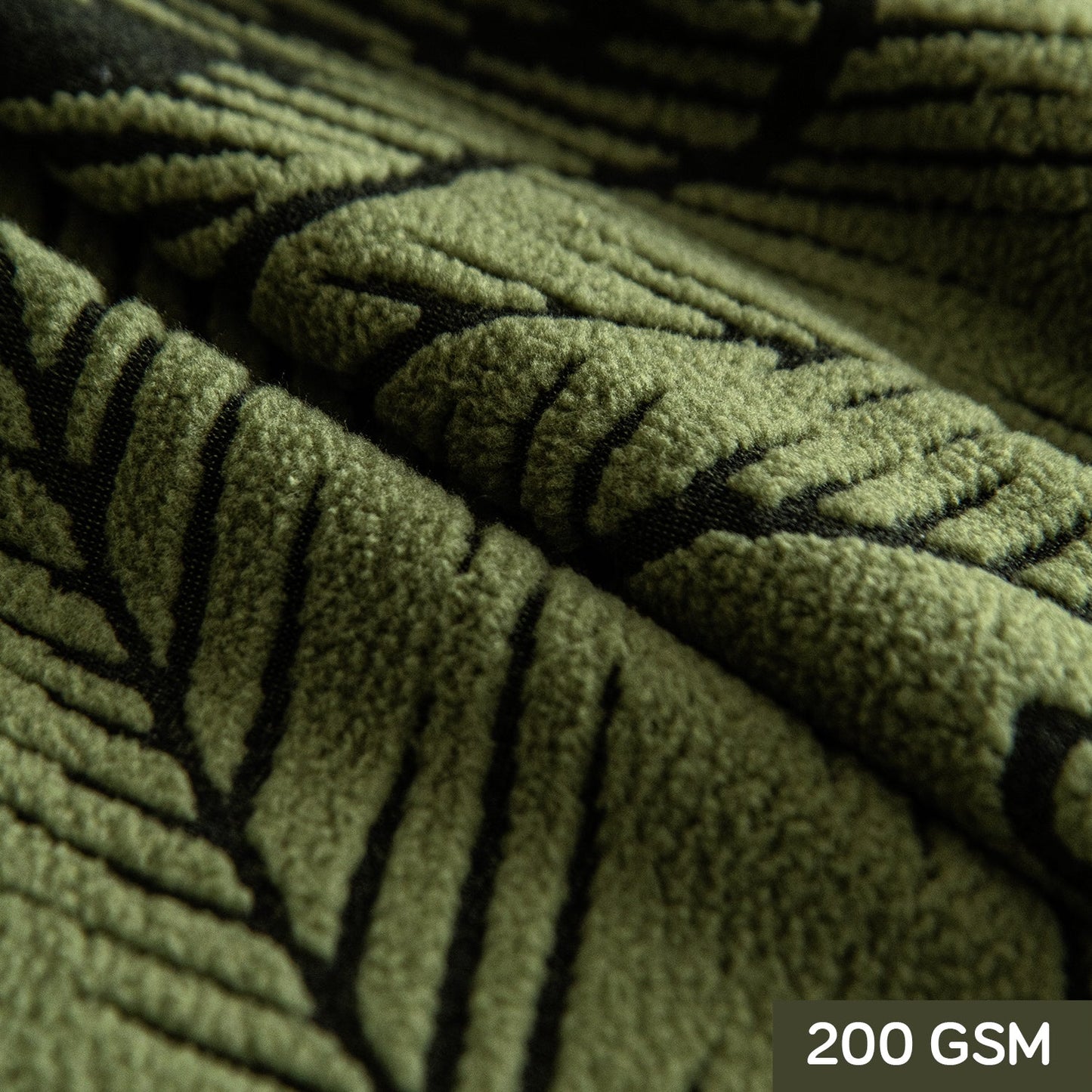 Dual Tone Knitting Jacquard Sofa Cover 1/2/3 Seater Fully Covered - Olive Green