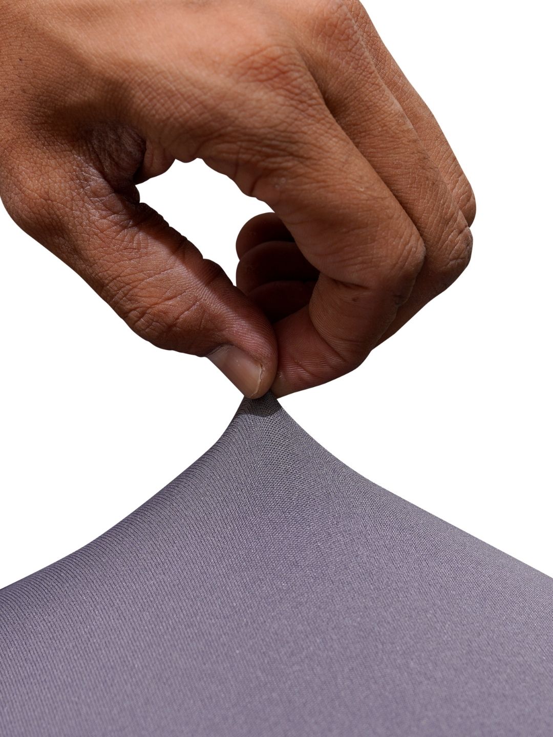 Grey Solid Chair Cover