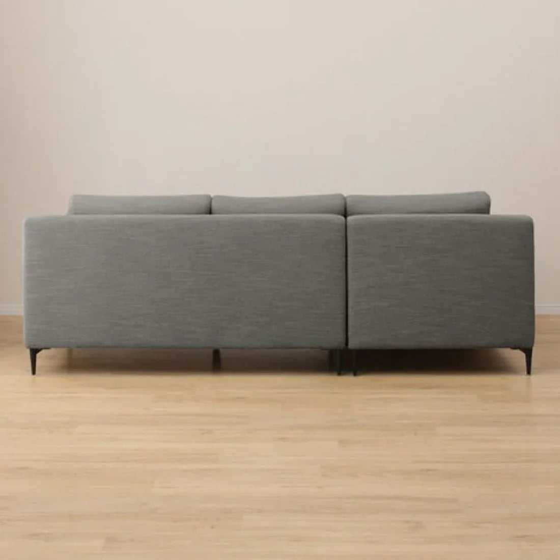 Flora 4 Seater L Shape Fabric Sofa For Living Room