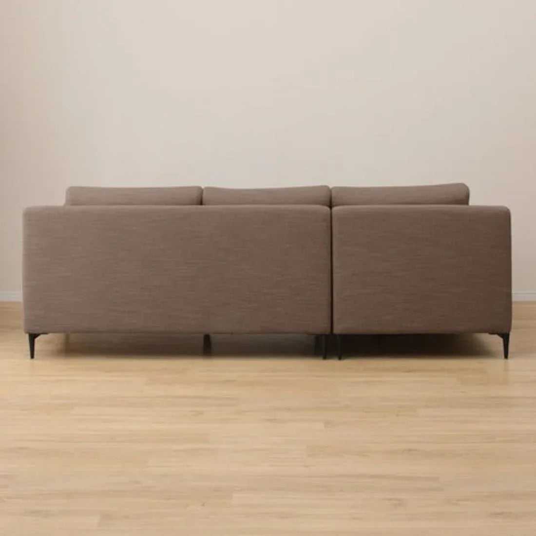 Flora 4 Seater L Shape Fabric Sofa For Living Room
