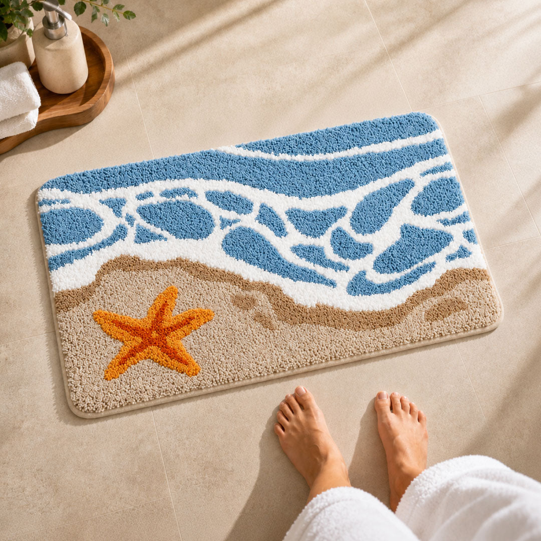 Starfish Bathroom Mat
