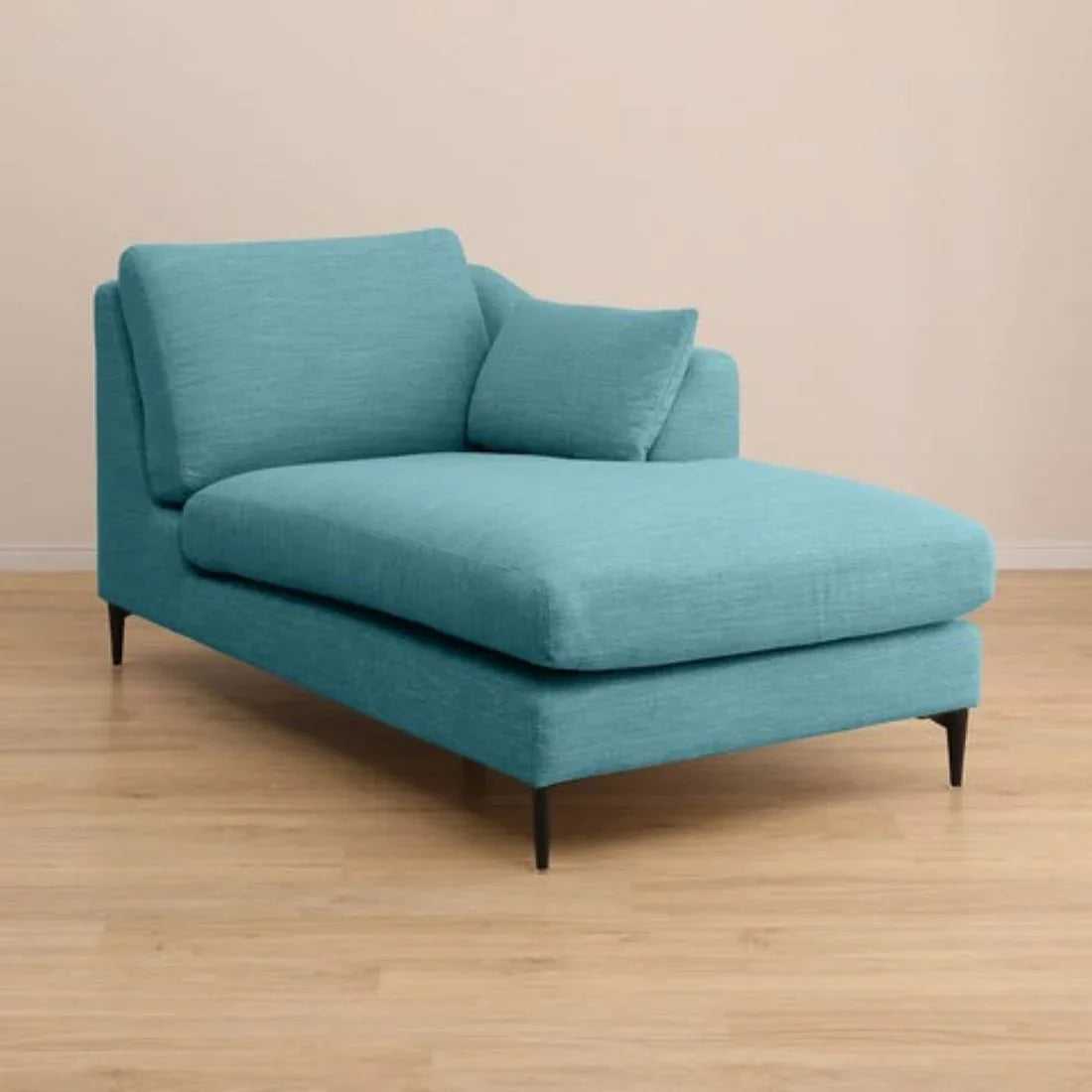 Flora 4 Seater L Shape Fabric Sofa For Living Room