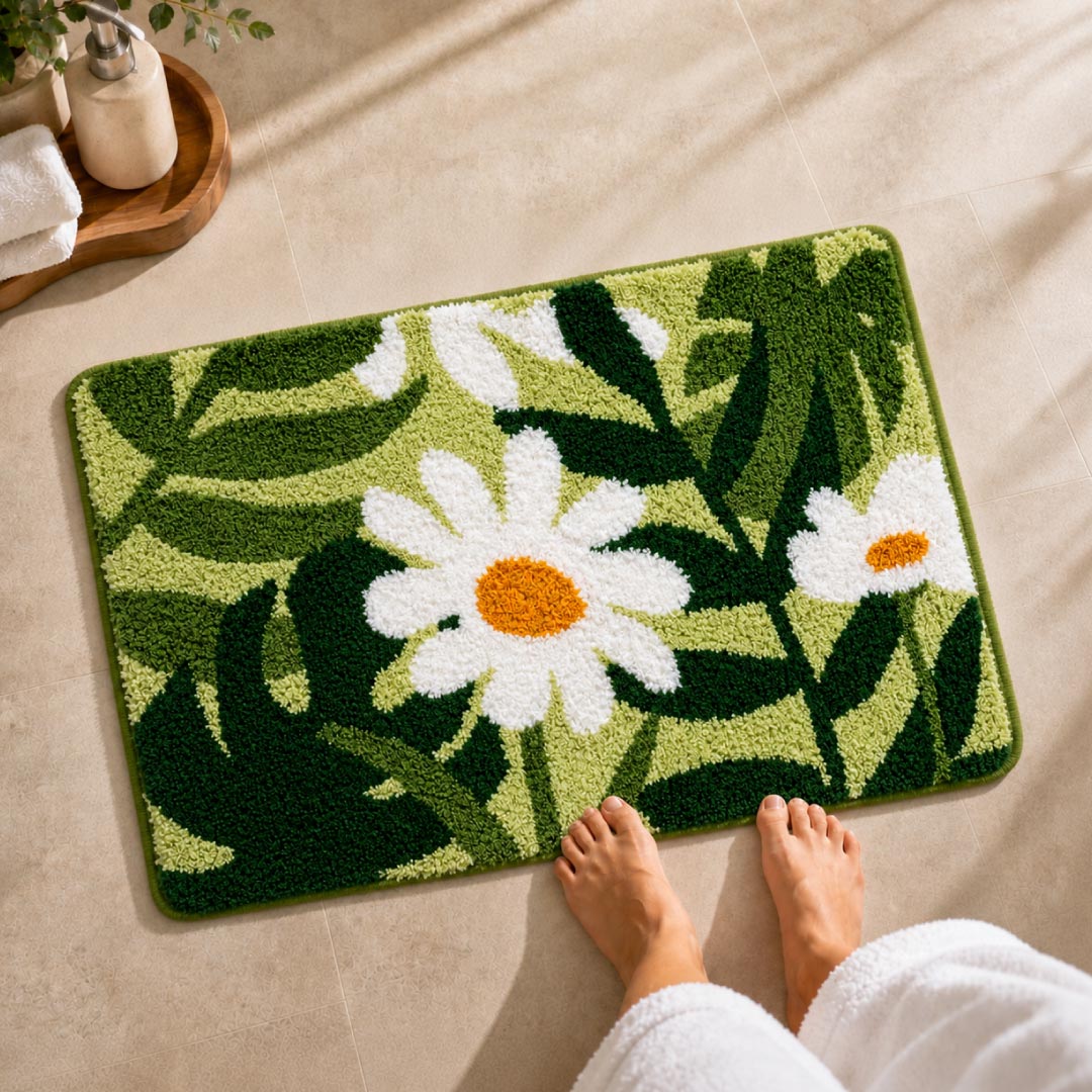 Orchid Bathroom Mat