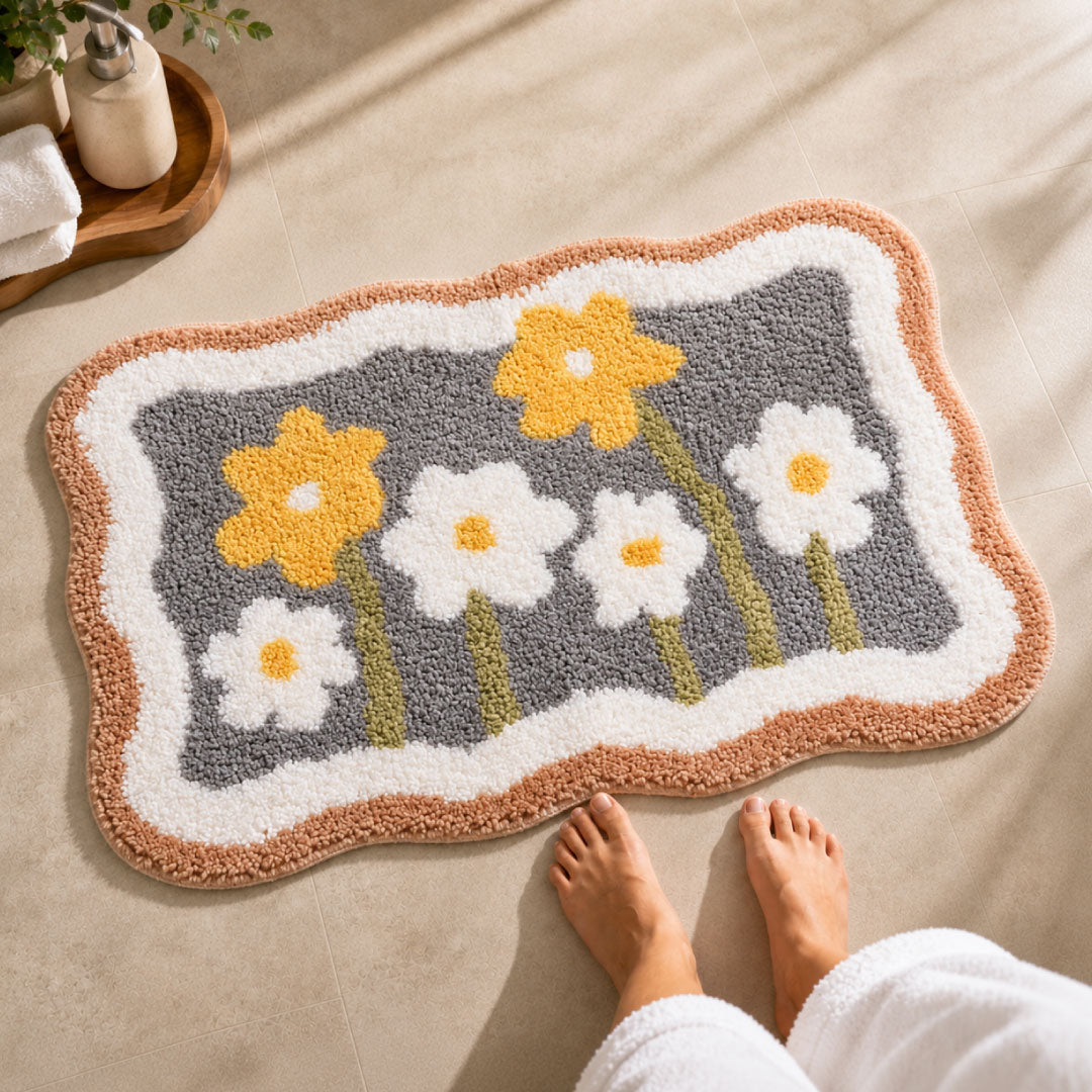 Little Flower Bathroom Mat