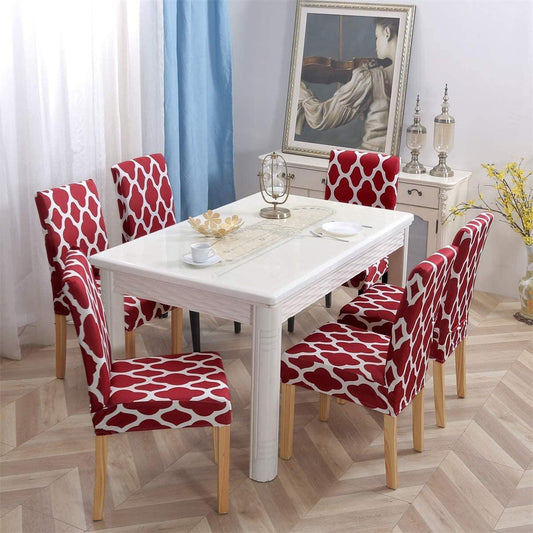 Red Diamond - Luxury Quality Strechable & Dust-proof Chair Table Covers