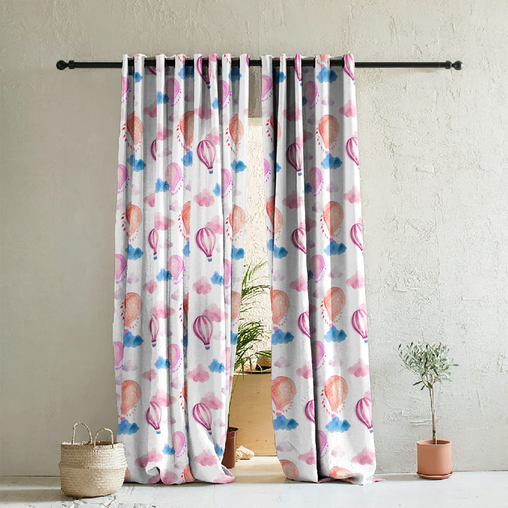 Elegant Kids Print Room Darkening  Curtain - Set of 2 - DS253A