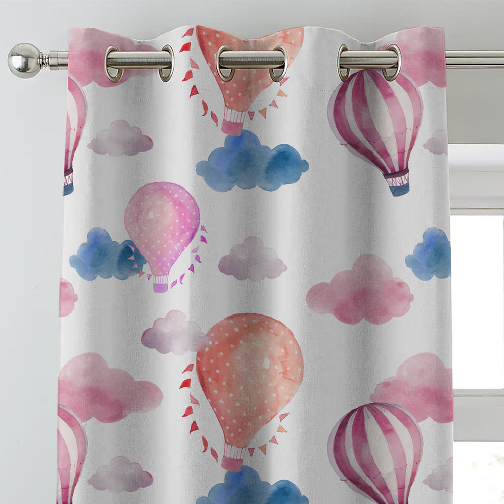 Elegant Kids Print Room Darkening  Curtain - Set of 2 - DS253A