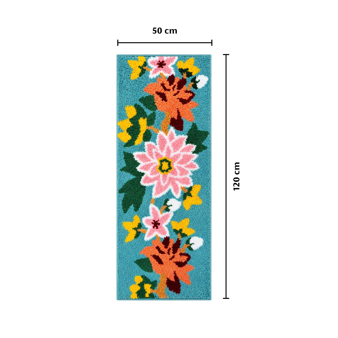 Nature Peacock Runner Mat