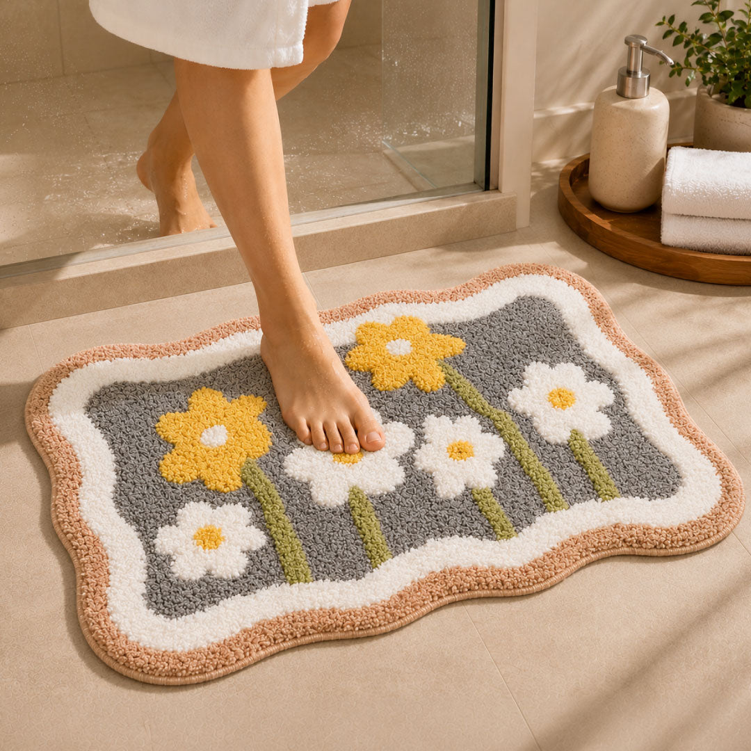 Little Flower Bathroom Mat