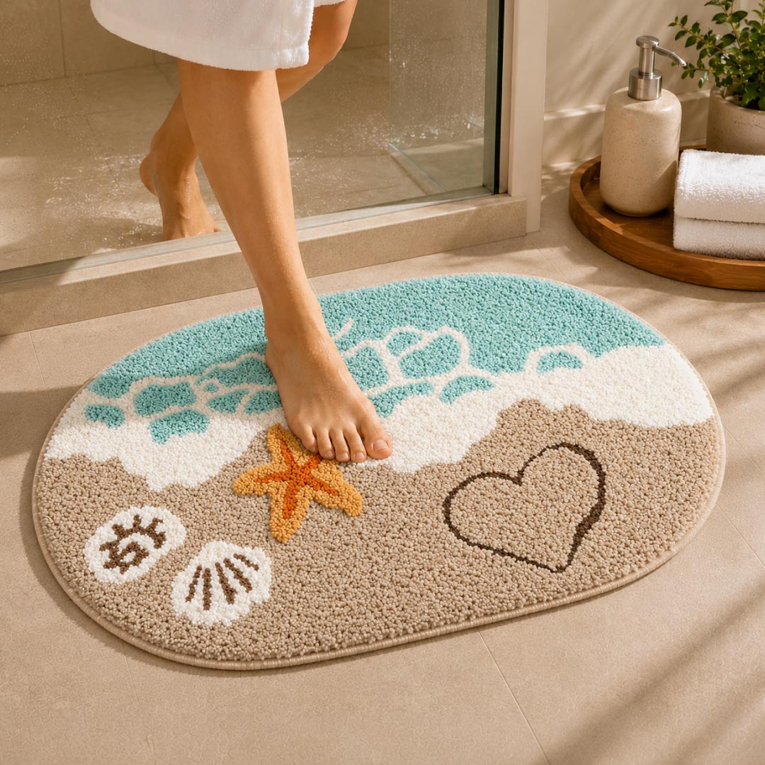 Shore Bathroom Mat