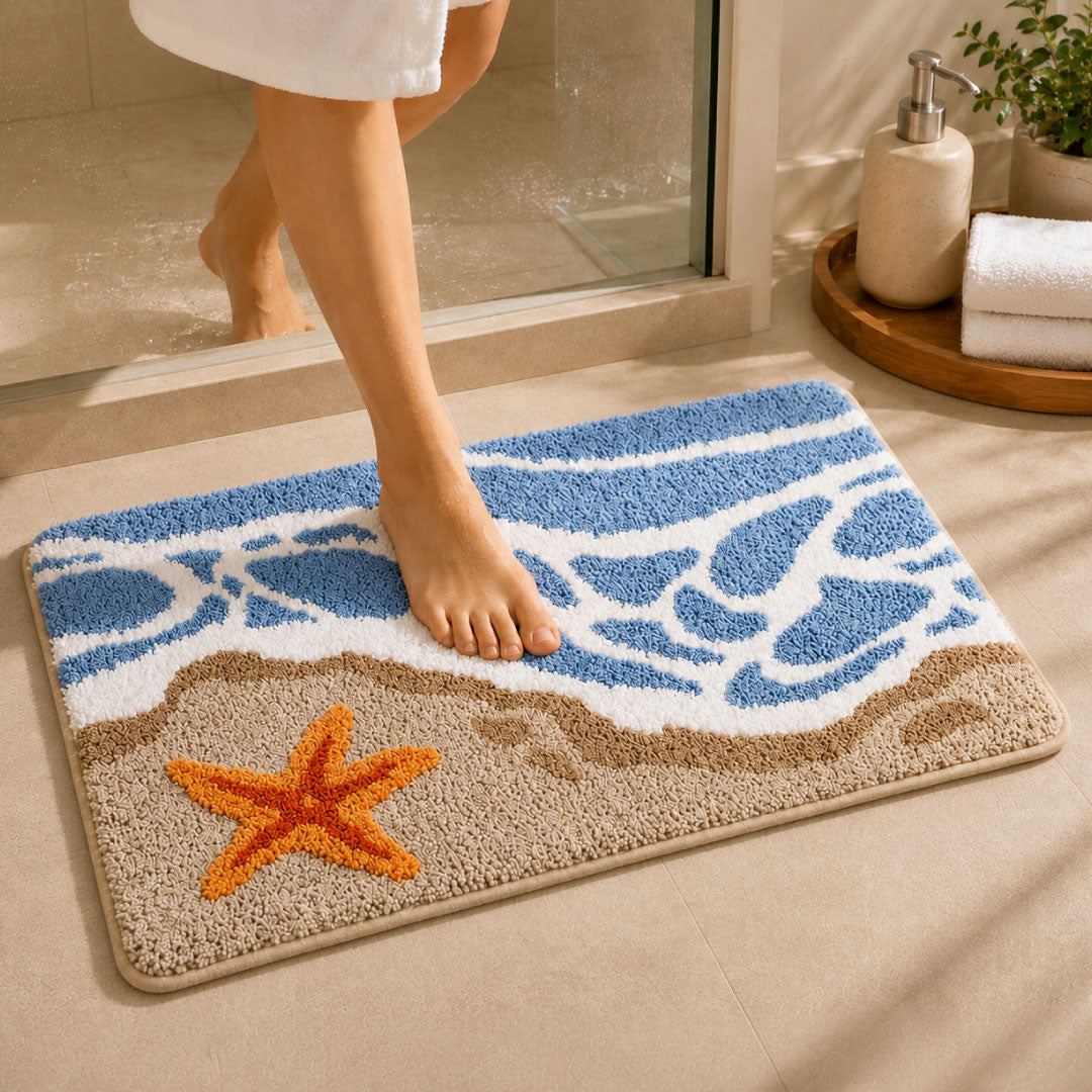 Starfish Bathroom Mat