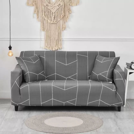Buy washable sofa covers online in Dombivli & across India – available for 3-seater, 5-seater & L-shape sofas in multiple colors like grey, blue, beige, brown & floral prints – Super Furnishing