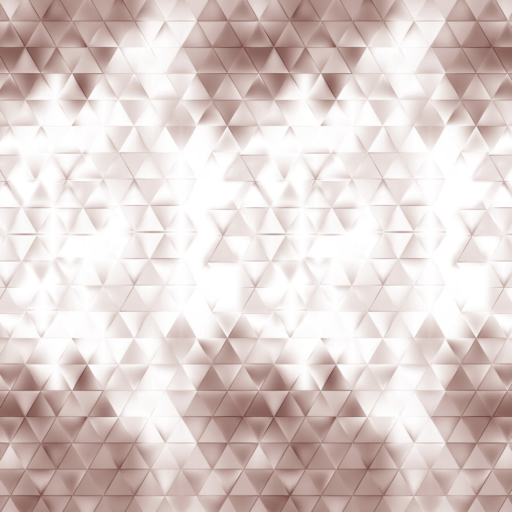 Elegent Geometric Print Matt Finish Room Darkening Curtain Set of 2 MTDS331B